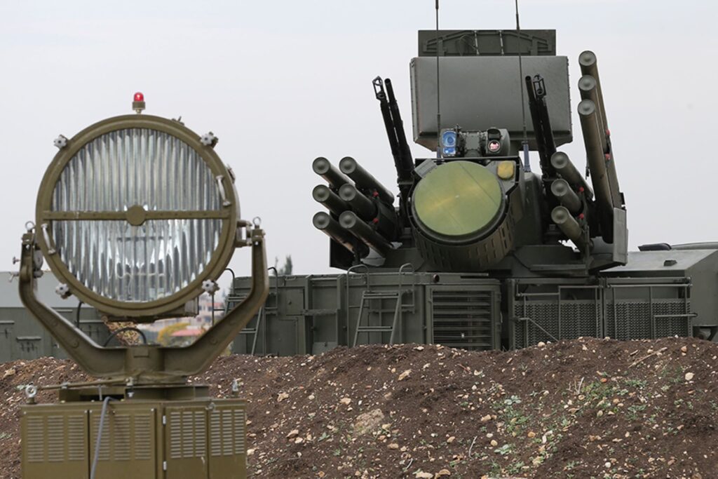 Pantsir S1 air defense system