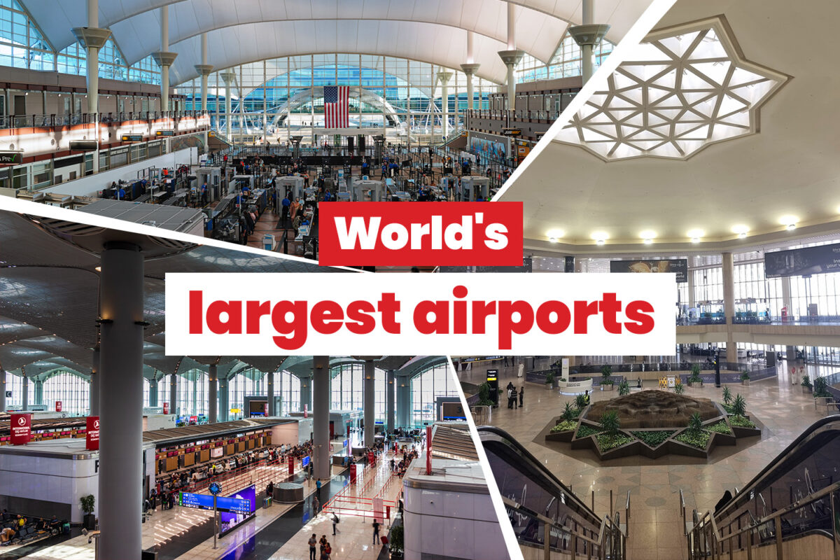 Biggest airports in the world 2025