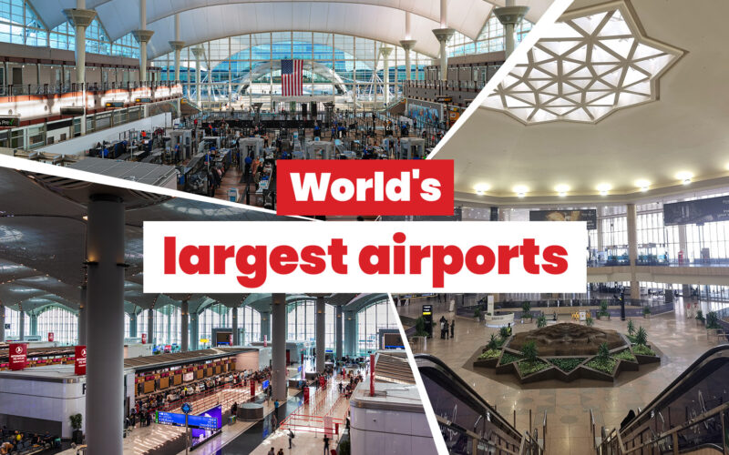 Biggest airports in the world 2025