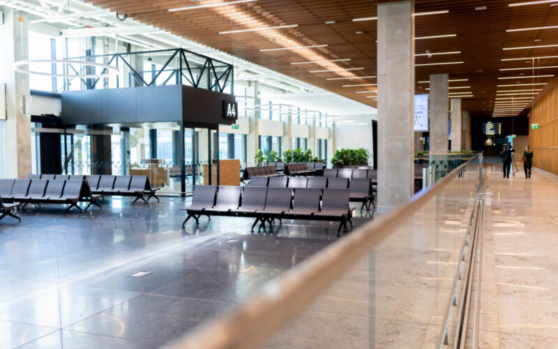 The new departure terminal