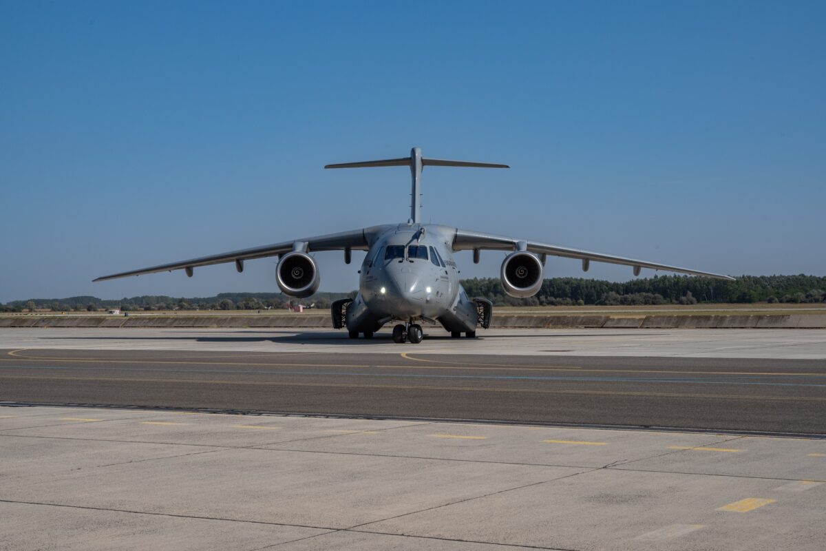 C-390 Millennium airlifter delivery to Hungarian Air Force