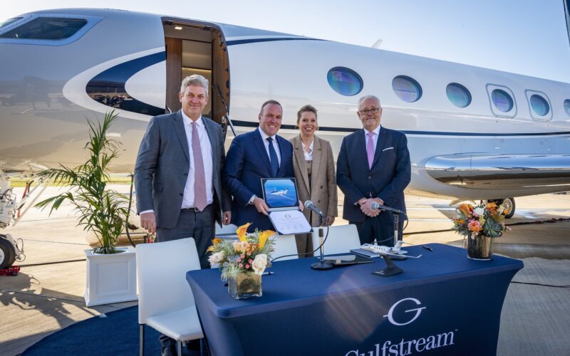 Gulfstream Announces First G400 Sale For Dedicated Charter