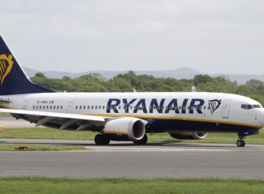 Ryanair Boeing 737 MAX aircraft