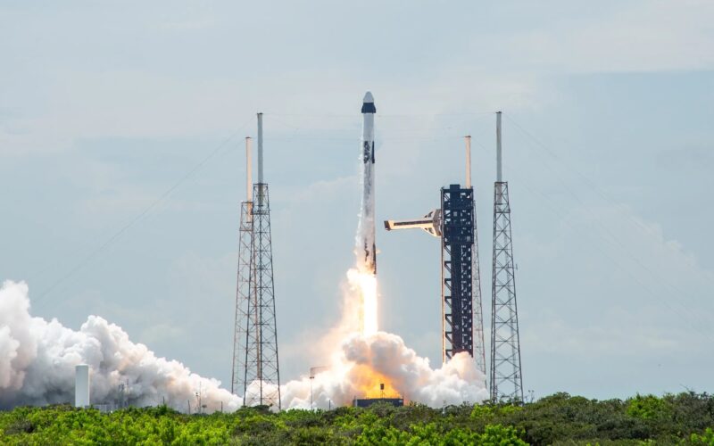 SpaceX Dragon Crew mission liftoff