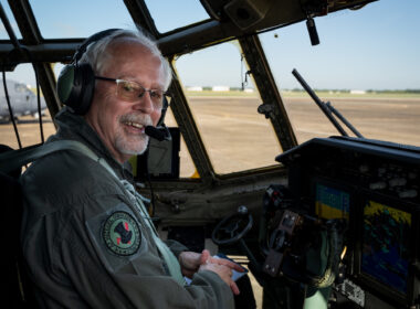 Retired US Air Force pilot Gary Hogg