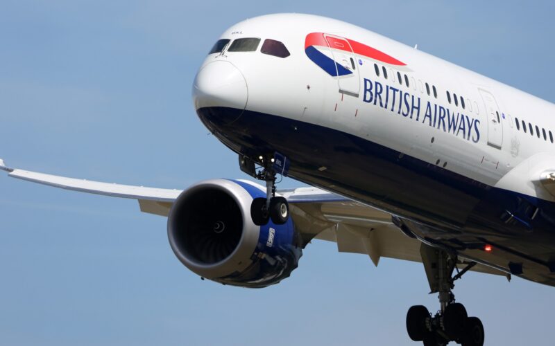 British Airways Boeing 787 9 Dreamliner