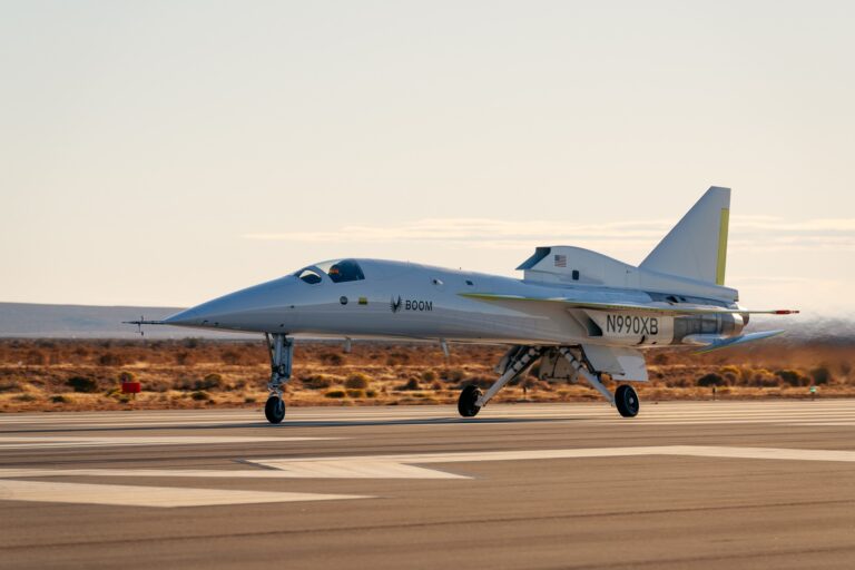 Boom Supersonic XB-1 demonstrator during eigth flight test