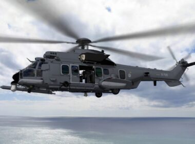 Dutch Airbus H225M helicopter render