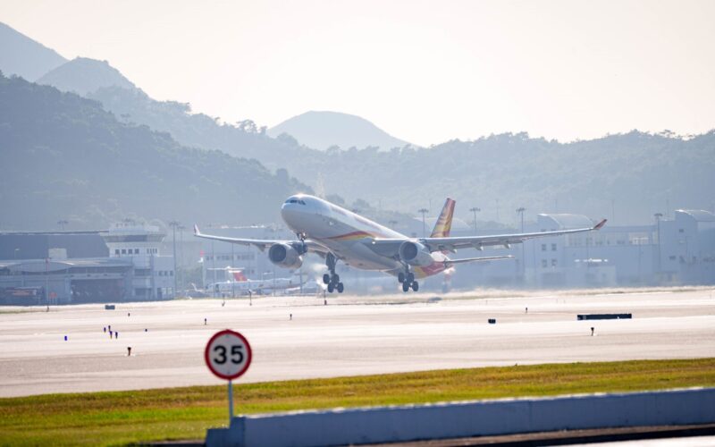 Hong Kong Airport runway