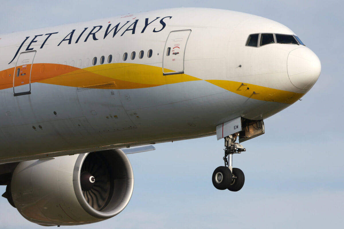 Boeing 777 of Jet Airways