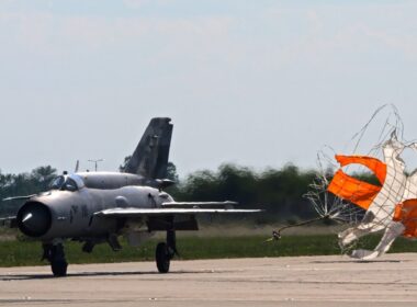 Croatian Air Force MiG-21 Fishbed fighter