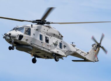 Deutsche Marine NH90 Sea Lion helicopter