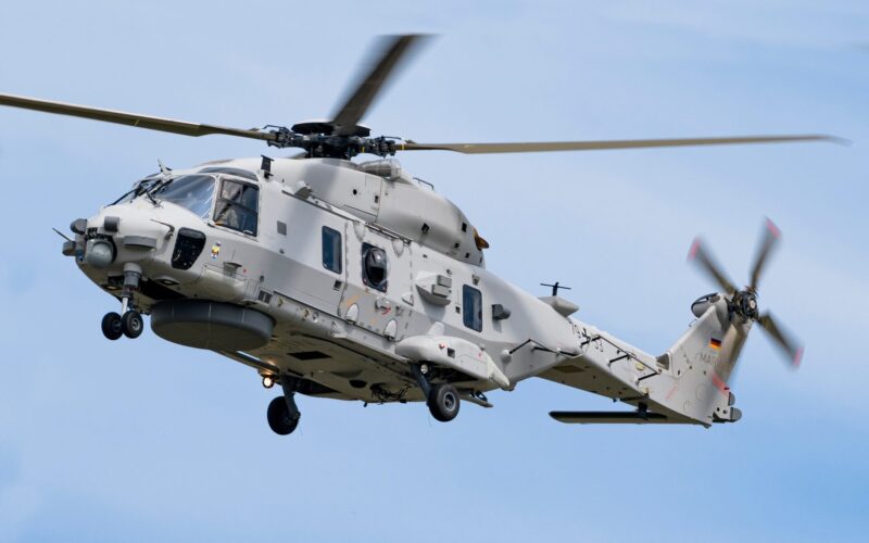 Deutsche Marine NH90 Sea Lion helicopter