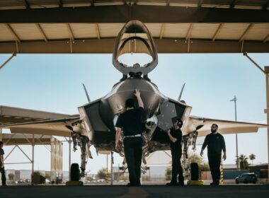 First Belgian F-35 fighter arrives at Luke Air Force Base