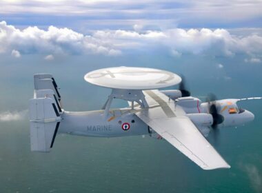 First Northrop Grumman E-2D Advanced Hawkeye for France