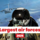 The world's largest air forces