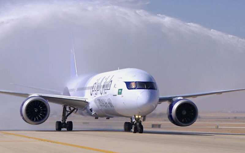 Riyadh Air B787 test aircraft