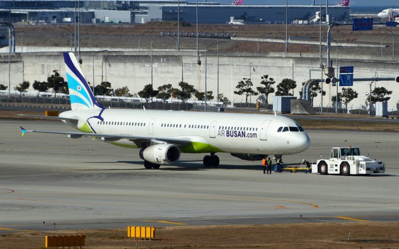 Airbus A321 HL7763 Air Busan