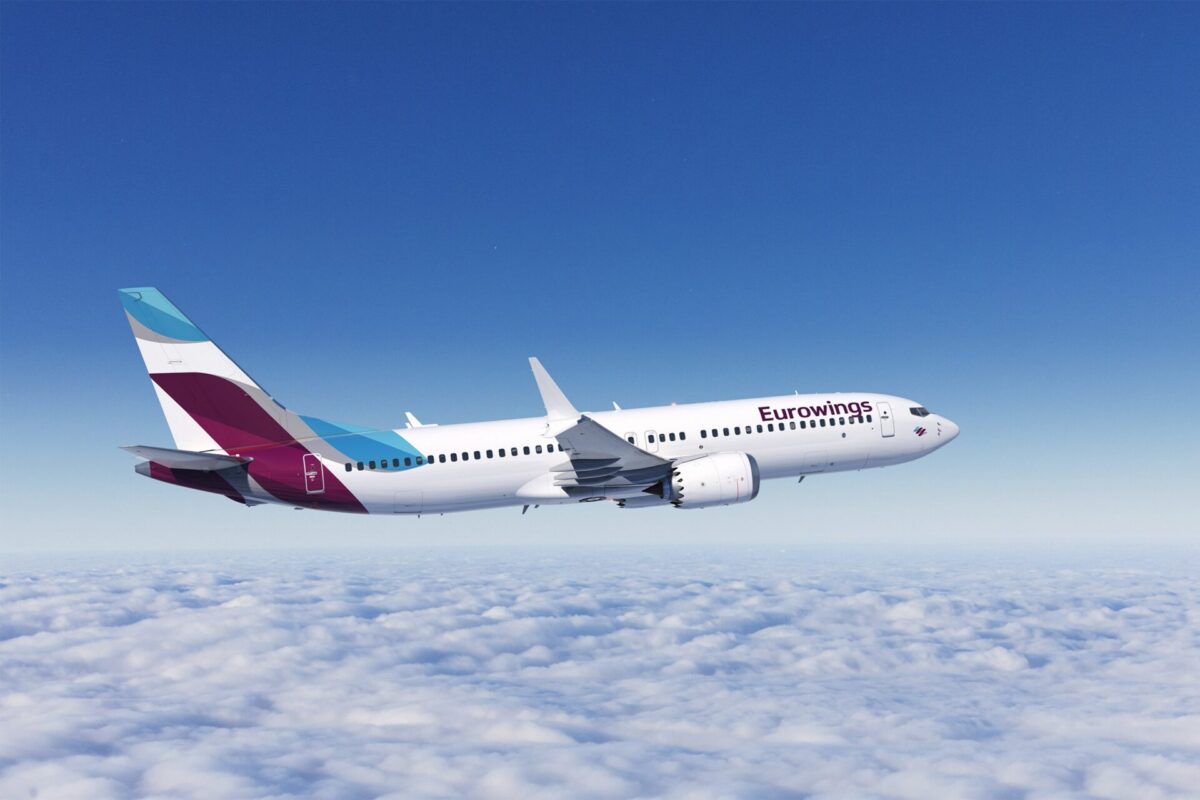 Eurowings Boeing 737 8 MAX