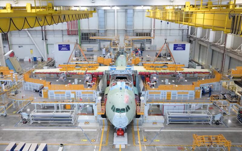 First A400M for Indonesian Air Force enters final assembly