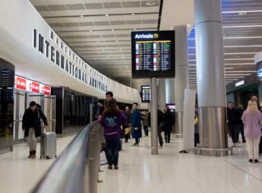 Terminal 2 of Manchester Airport