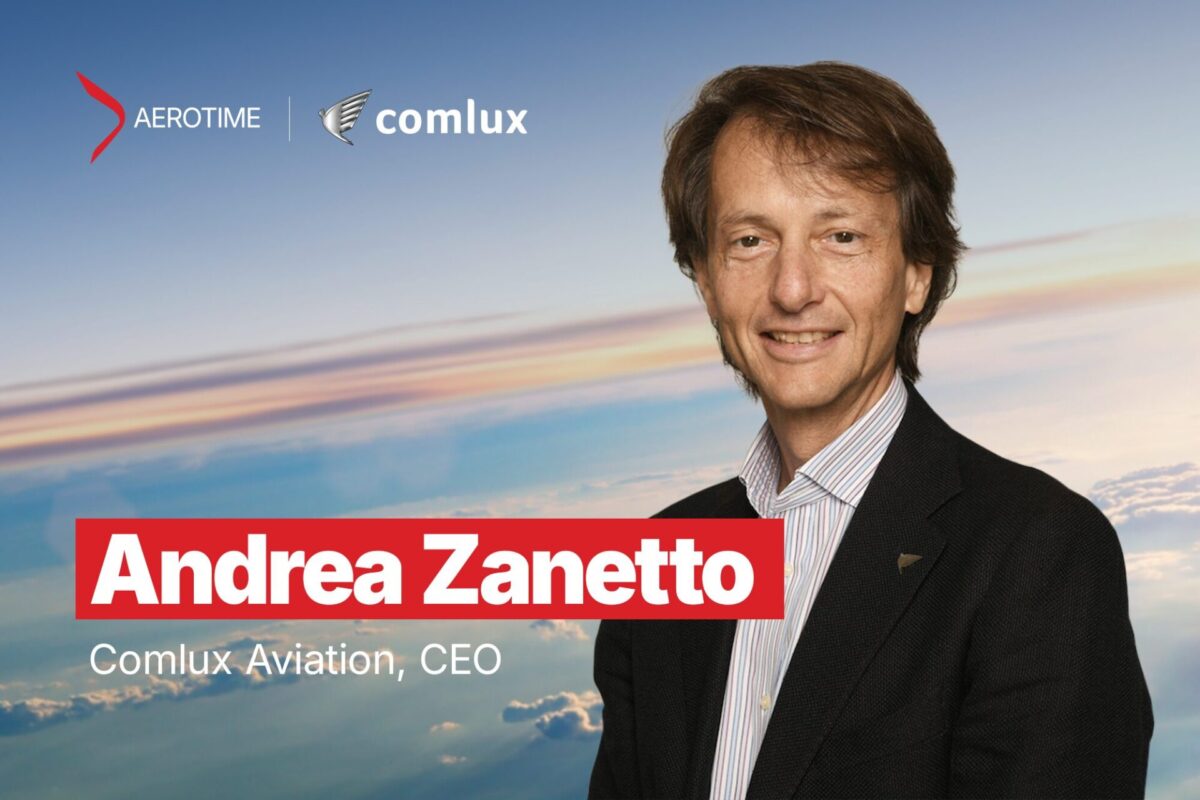 Andrea Zanetto, Chief Executive Officer of Comlux Aviation