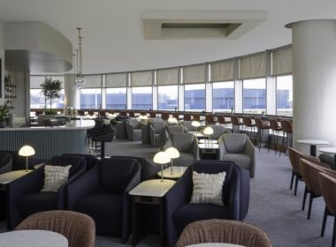 British Airways refurbished lounge Seattle Airport