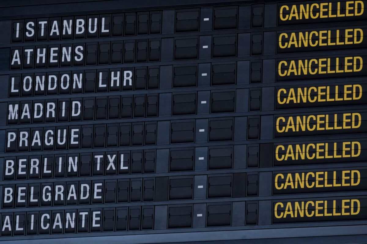 Brussels Airport cancellations strikes