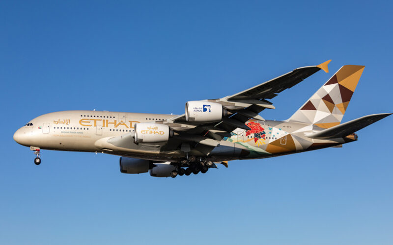 Etihad A380