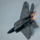 Lockheed Martin F-22 Raptor in flight