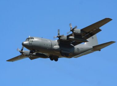 RNZAF C-130H Hercules transport aircraft