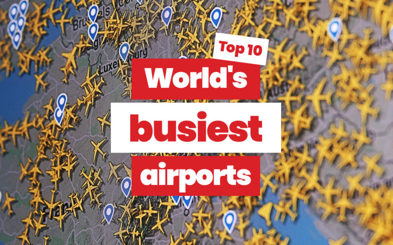 Top 10 busiest airports in the world