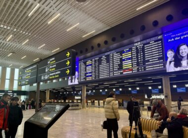 Vilnius Airport new passenger departure terminal