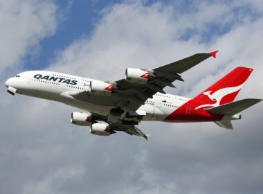 A Qantas Airways Airbus A380