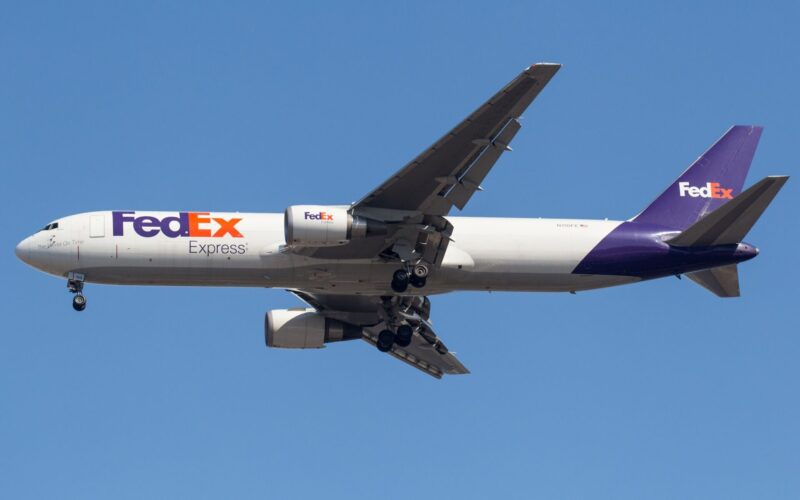 FedEx Boeing 767F aircraft