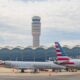 The terminal of DCA Airport