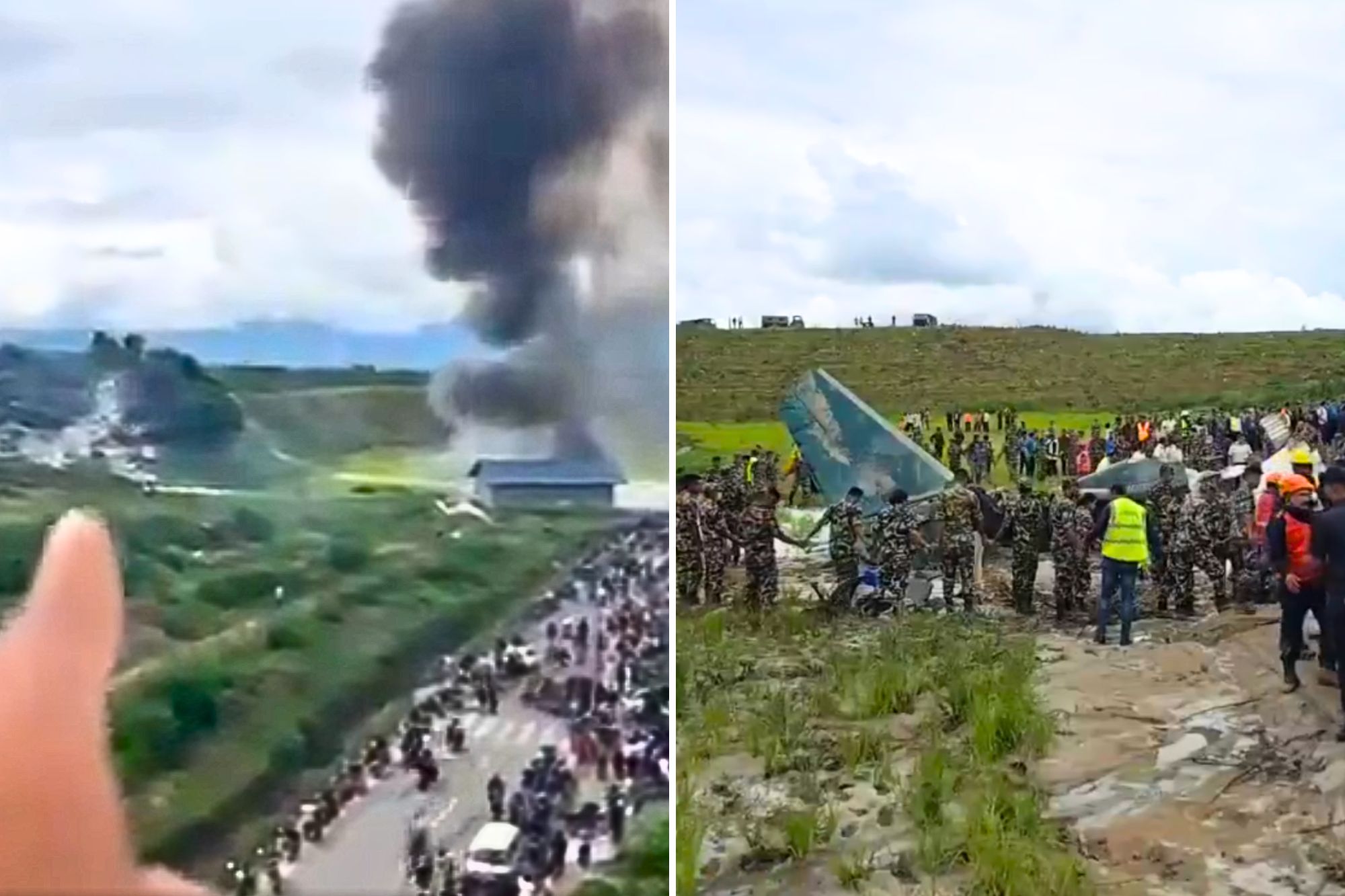 Breaking: Saurya Airlines CRJ200 crashes in Nepal, 18 killed