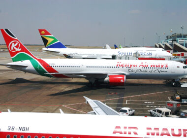 Kenya Airways, 5Y-KQX, Boeing 767, Johannesburg OR Tambo International