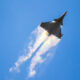 A Dassault Rafale fighter jet in flight