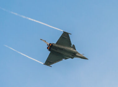 A Dassault Rafale fighter of the French Air Force