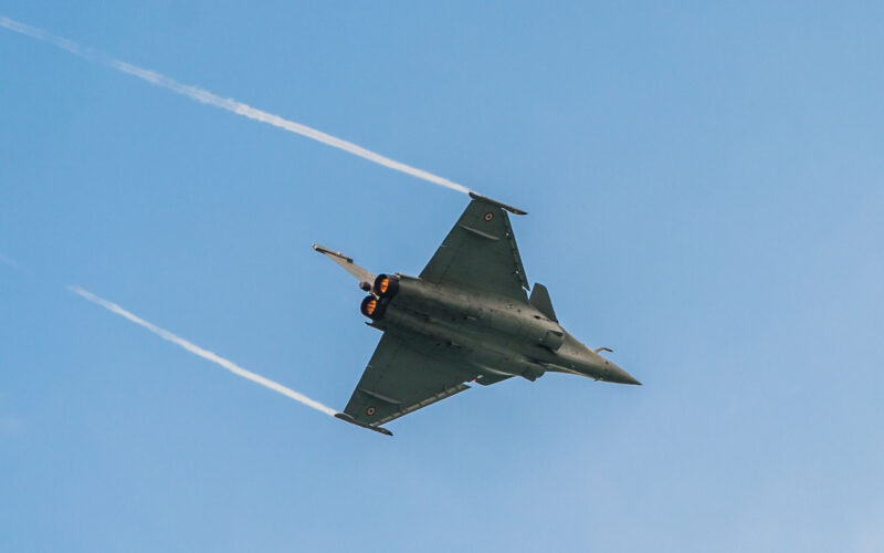 A Dassault Rafale fighter of the French Air Force