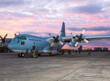 A Lockheed Martin C-130H Hercules of the Philippine Air Force