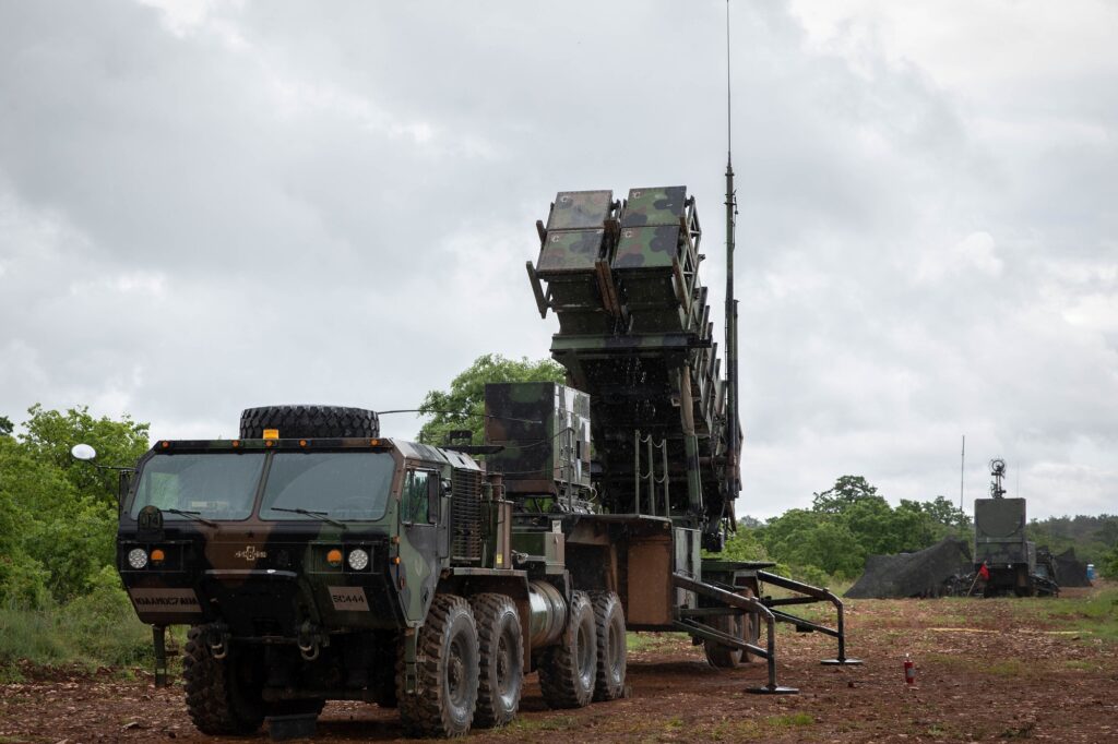 Patriot missile system