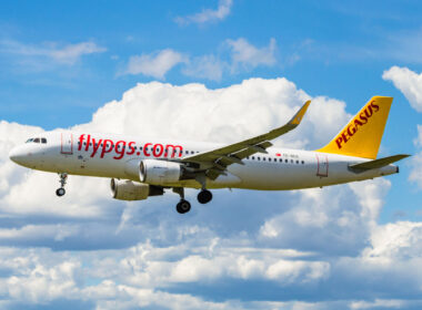 A Pegasus Airlines A320 aircraft