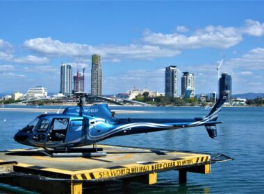 A Sea World Helicopter