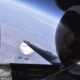 U-2 pilot looking down at Chinese surveillance balloon