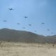 A U.S. Army drone swarm experiment