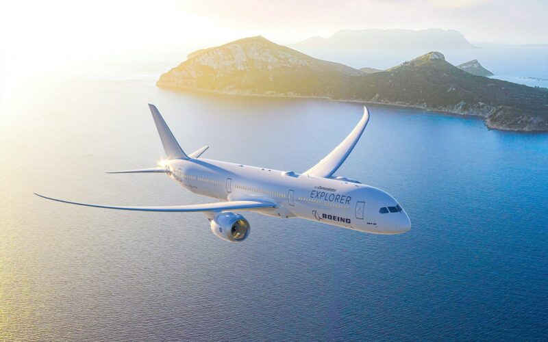 Boeing is introducing a 787 10 to the ecoDemonstrator program with the 787 acting as an ecoDemonstrator Explorer