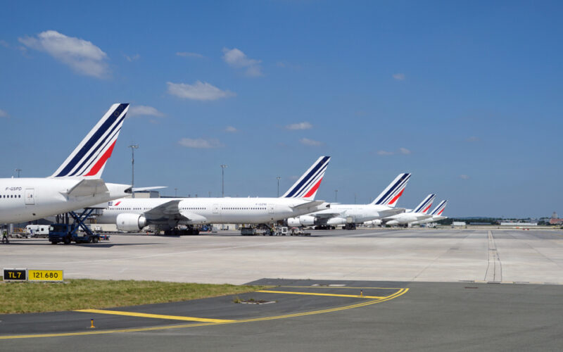 Air France tails