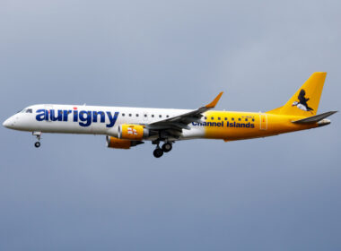 London,/,United,Kingdom,-,April,25,,2016:,Aurigny,Air